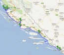 Route von Dubrovnik nach Zadar