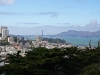 Blick auf die Golden Gate Gate Bridge