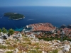 Blick auf Dubrovniks Altstadt vom Hausberg Srdj