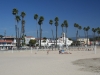 Strand und Bulevar in Santa Cruz
